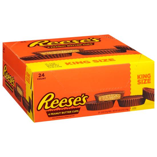 Reese's Milk Chocolate and Peanut Butter Cups (24 ct)