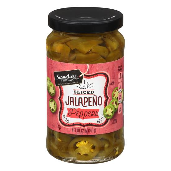 Signature Select Sliced Jalapeno Peppers (12 oz)