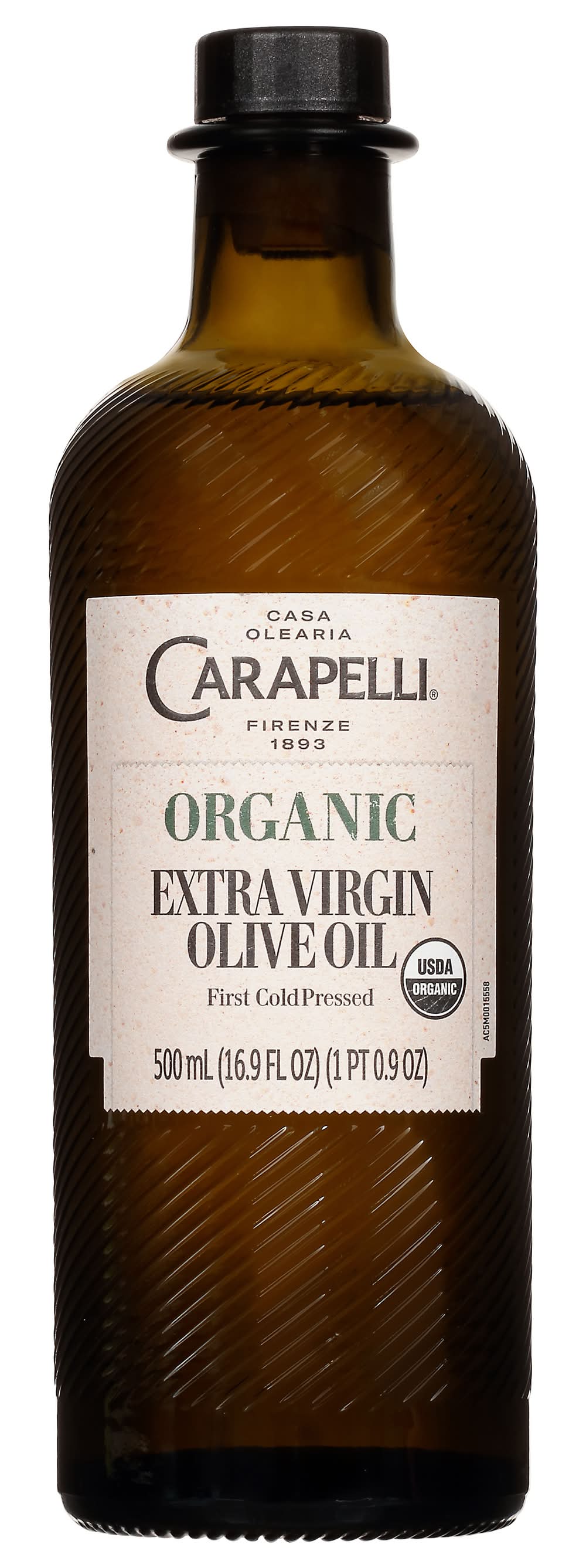 Carapelli Organic First Cold Press Extra Virgin Olive Oil (16.9 fl oz)