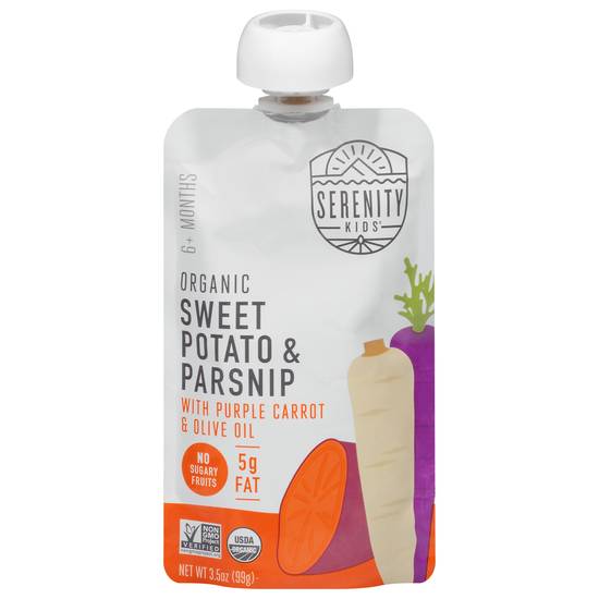 Serenity Kids 6+ Months Organic Sweet Potato & Parsnip