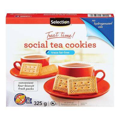 Selection biscuits thé social (325 g) - social tea cookies (325 g)