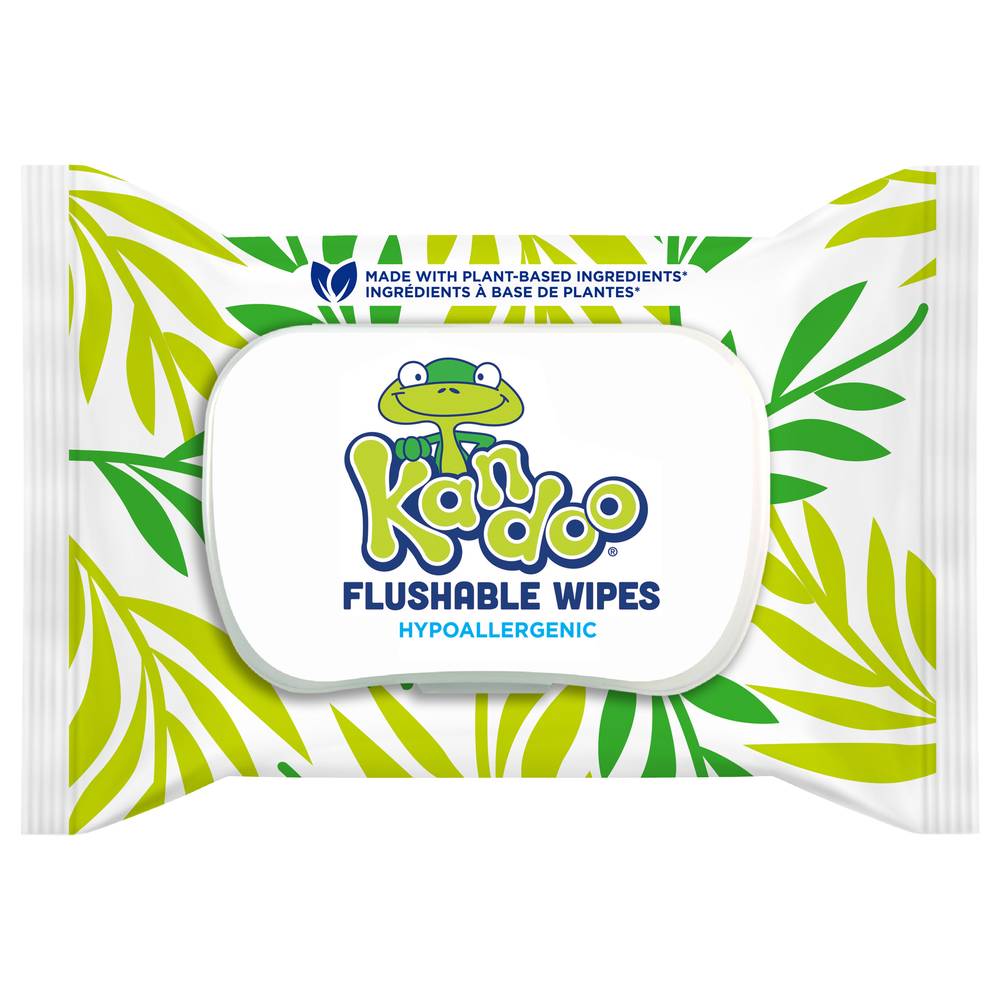 Kandoo Sensitive & Hypoallergenic Flushable Cleaning Wipes