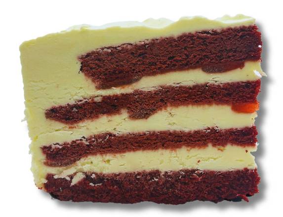Red Velvet cake slice
