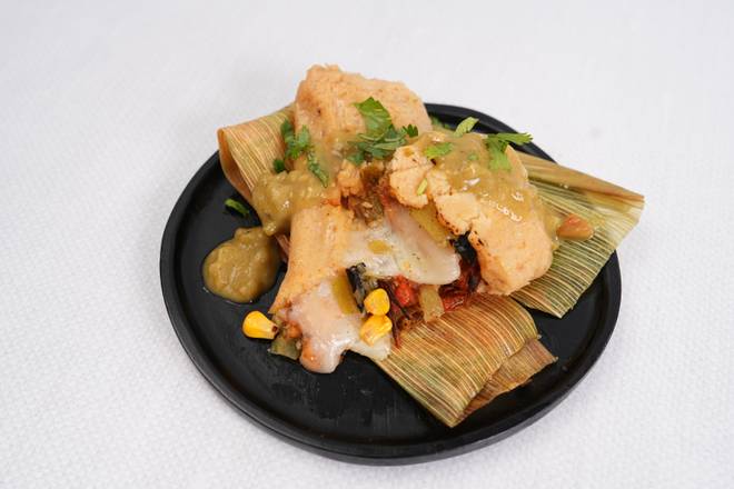 3-Hatch Chile & Cheese Tamales