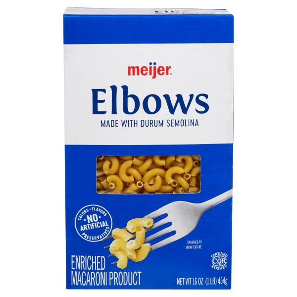Meijer Elbow Macaroni Pasta (16 oz)