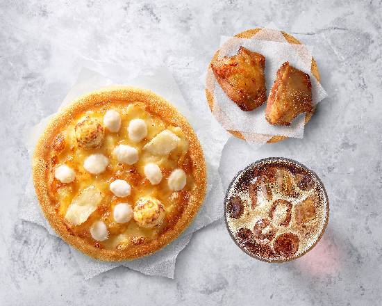 超濃五重起司比薩【經典套餐】