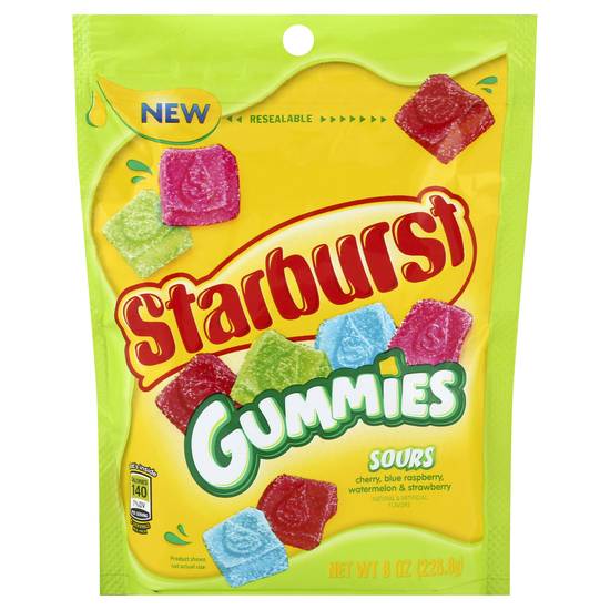 Starburst Gummies Sours Candies