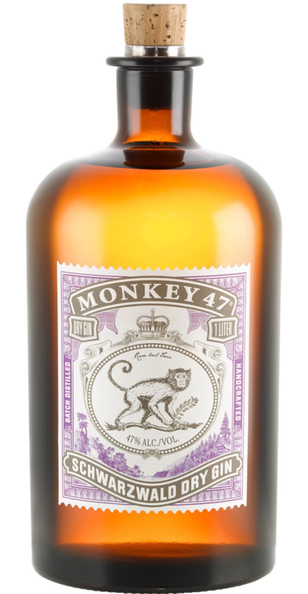 Monkey 47 Handcrafted Schwarzwald Dry Gin (1 L)