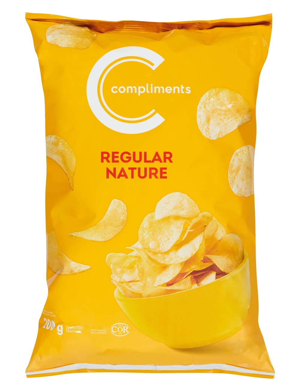 Compliments Regular Potato Chips (200 g)