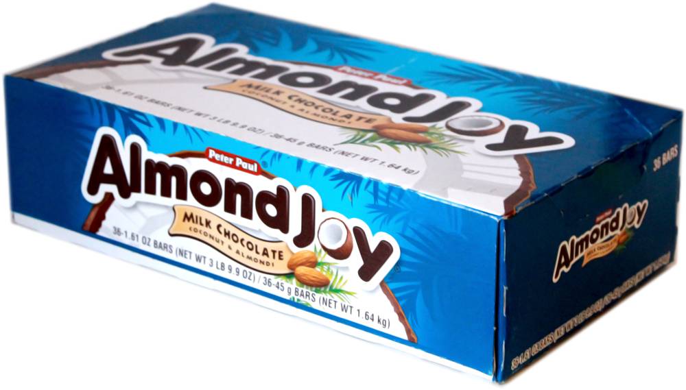 Almond Joy Candy Bars - 36ct (36 Units)