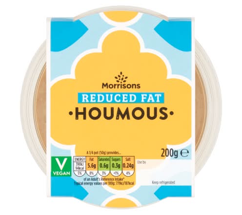Morrisons Reduced Fat Houmous (200g)