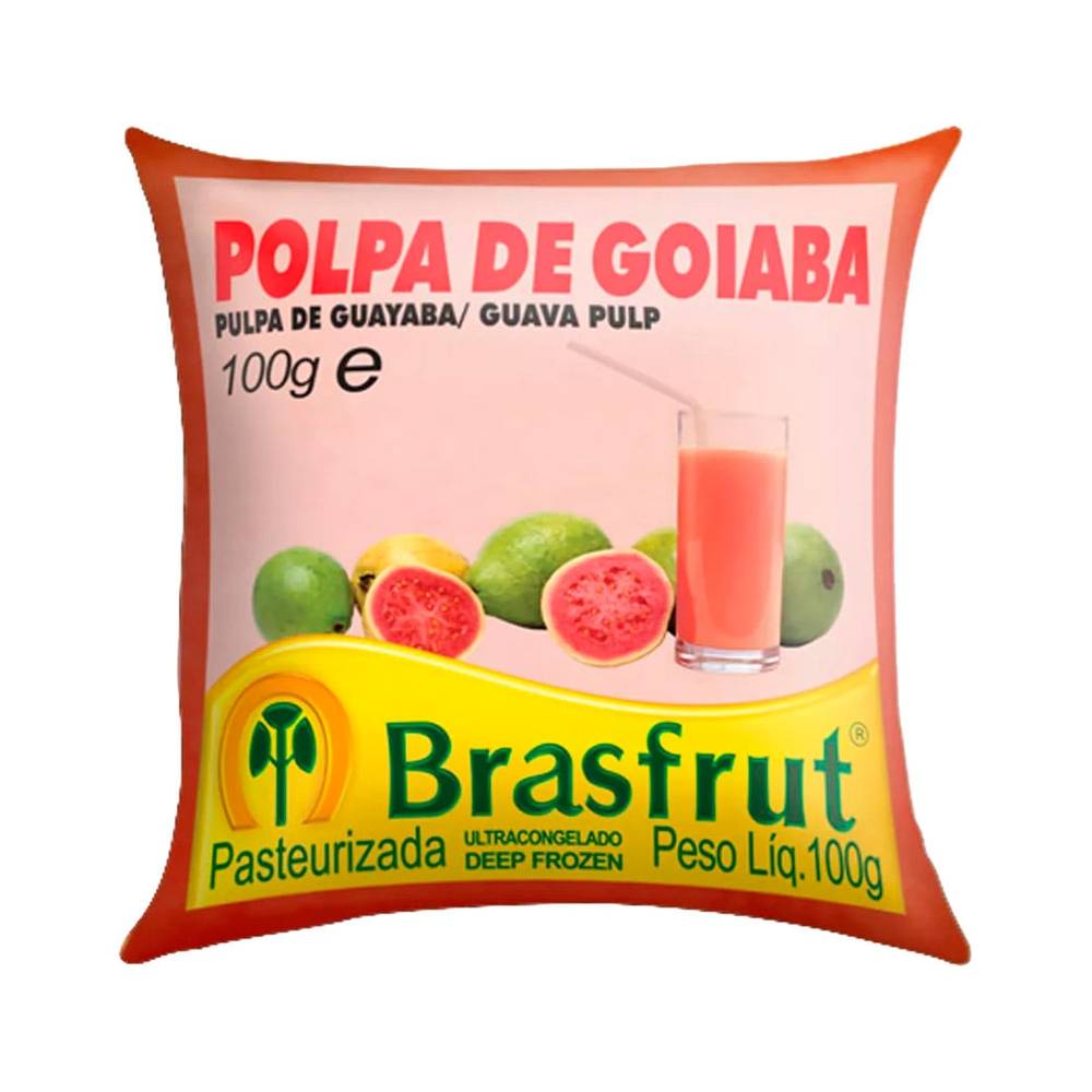 Brasfrut polpa de goiaba (100 g)