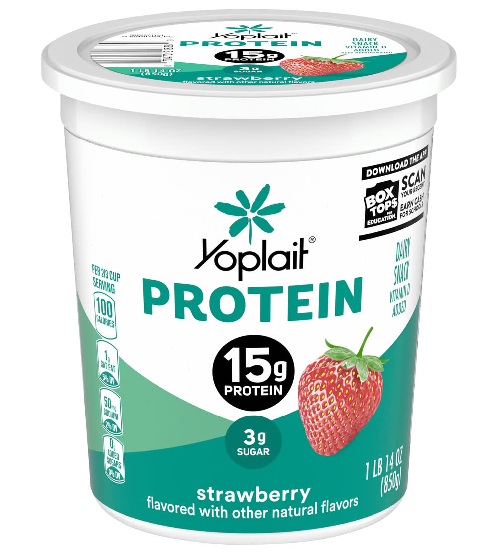 Yoplait Protein Yogurt, Strawberry (20 oz)