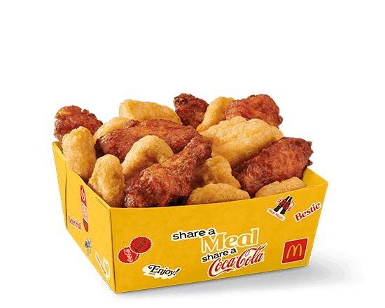 ShareBox® 10 Alitas + 10 McNuggets®