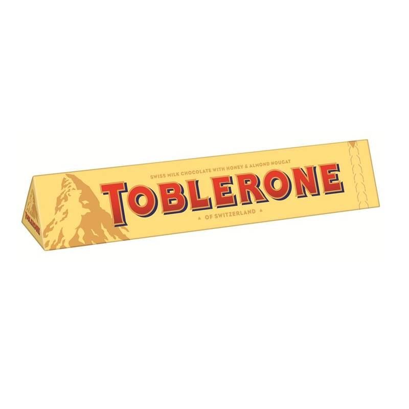 Barre chocolatée lait Toblerone 50g