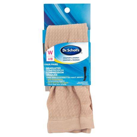 Dr. Scholl'S - Graduated Compression Knee High 1 Pair