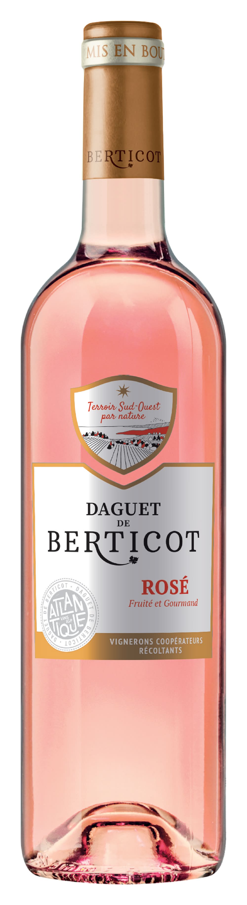 Honoré de Berticot - Vin rosé igp (750ml)