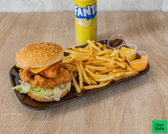 🍔 🥤 Menu Krispy Burger