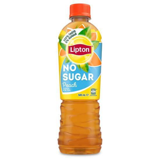 Lipton Ice Tea 500ml Peach No Sugar