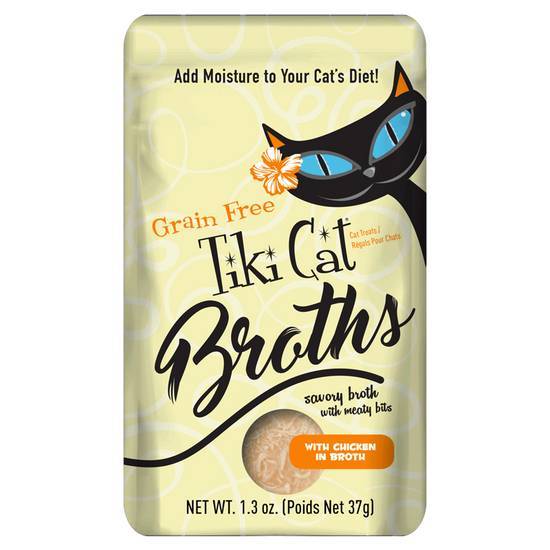 Tiki Cat Savory Broth With Meaty Bits.