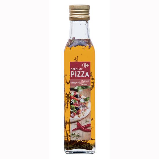 Carrefour - Huile pimentée pour pizza spéciale