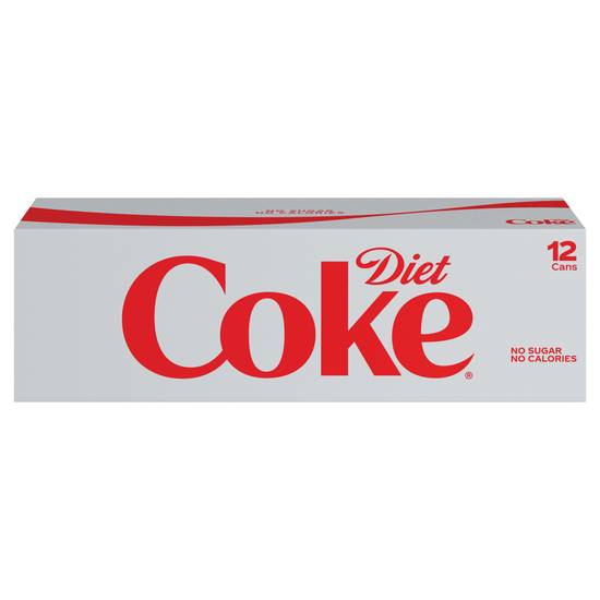 Diet Coke Soda (12 pack, 12 fl oz)
