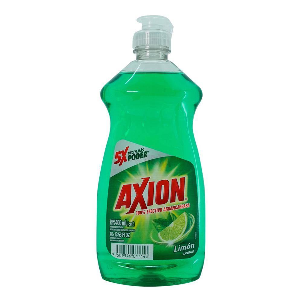 Axion lavatrastes espuma activa (botella 400 ml)