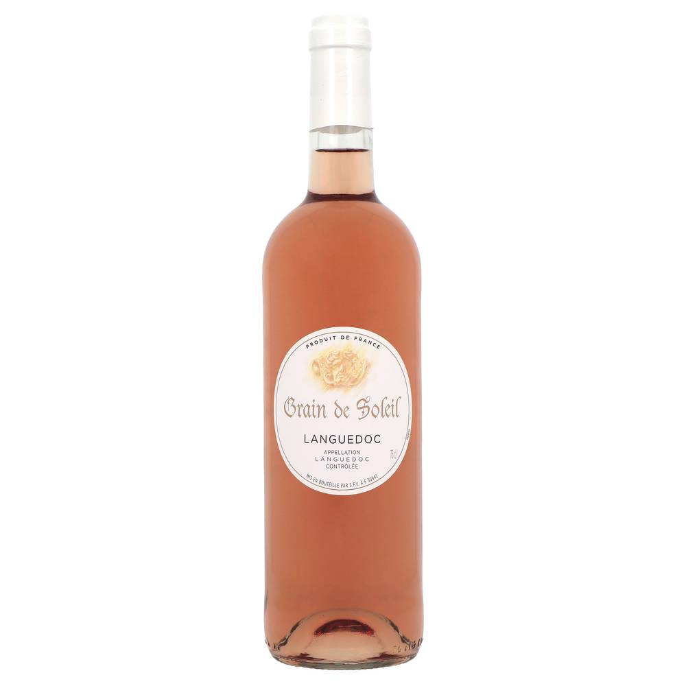 Grain de Soleil - Vin rosé AOC Languedoc (750 ml)