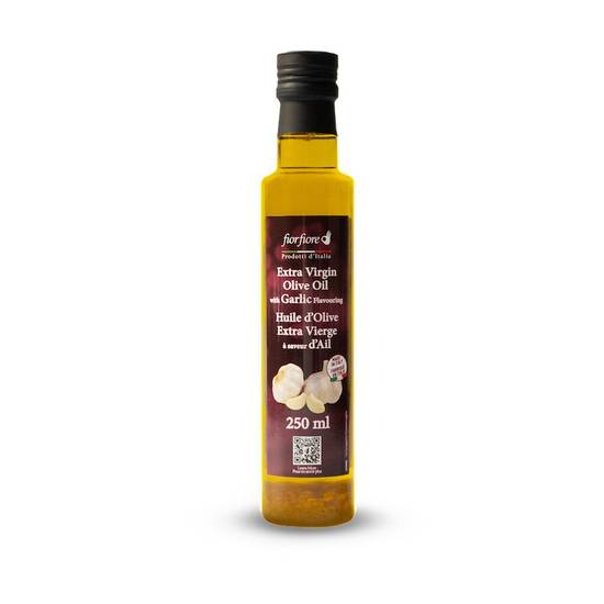 Fiorfiore Extra Virgin Olive Oil With Garlic Flavoring (250 ml)
