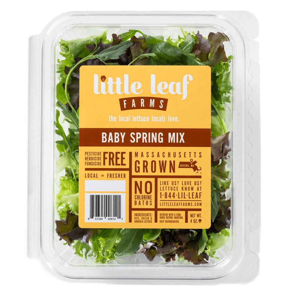 Little Leaf Farms Baby Spring Lettuce Mix