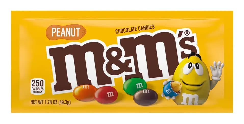 M&M's Peanut Chocolate Candies