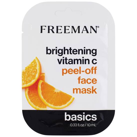 Freeman Basics Brightening Vitamin C Peel Off Facial Mask - 0.33 fl oz