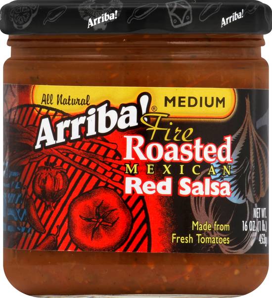 Arriba! Medium Fire Roasted Mexican Red Salsa