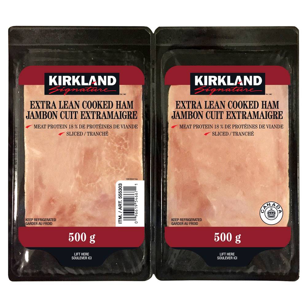 Ks Extra Lean Ham 2X500G C16T96H4P384 Wcsl36 Ec36