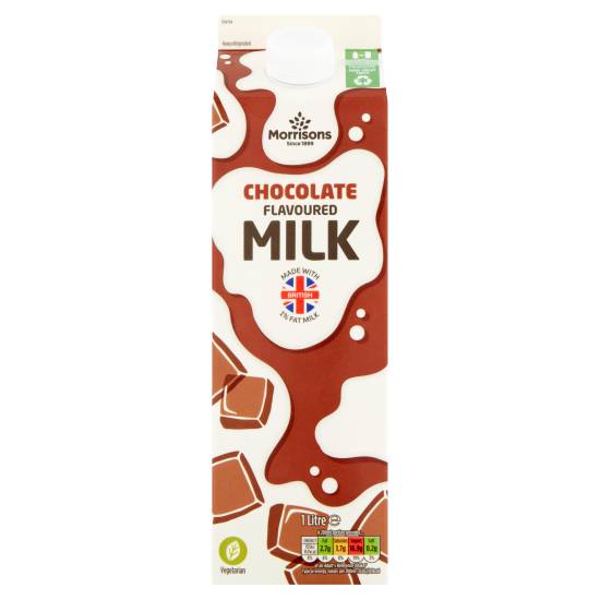 Morrisons Chocolate, Flavoured Milk (1L)