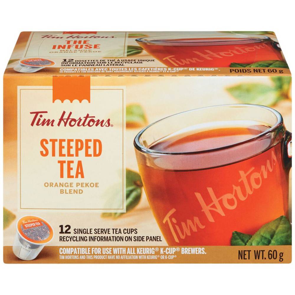 Tim Hortons KCup Steeped Tea Delivery Near Me Order Online Uber Eats