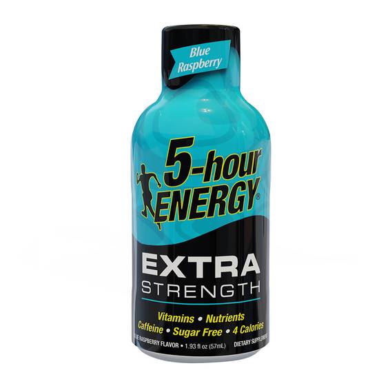 5-Hour Energy Extra Strength Blue Raspberry Dietary Supplement