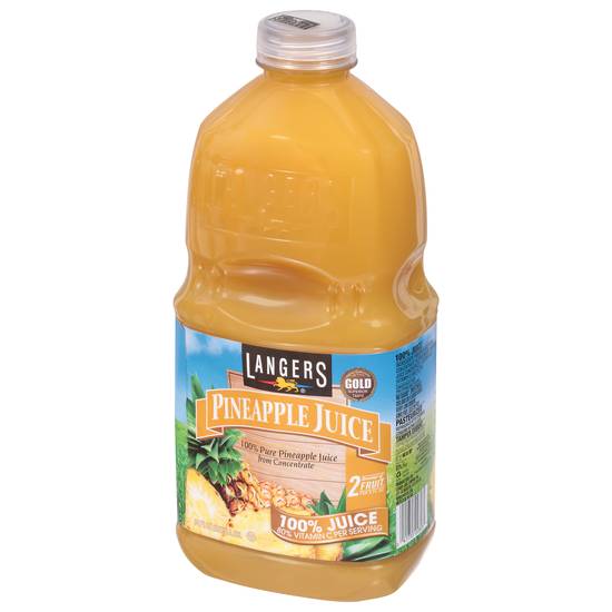 Langers 100% Pineapple Juice (64 fl oz)