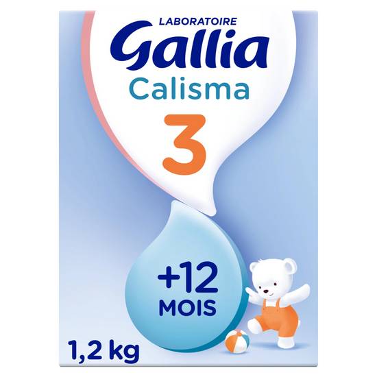Laboratoire Gallia - Aliment lacté en poudre calisma croissance 3 dès 12 mois