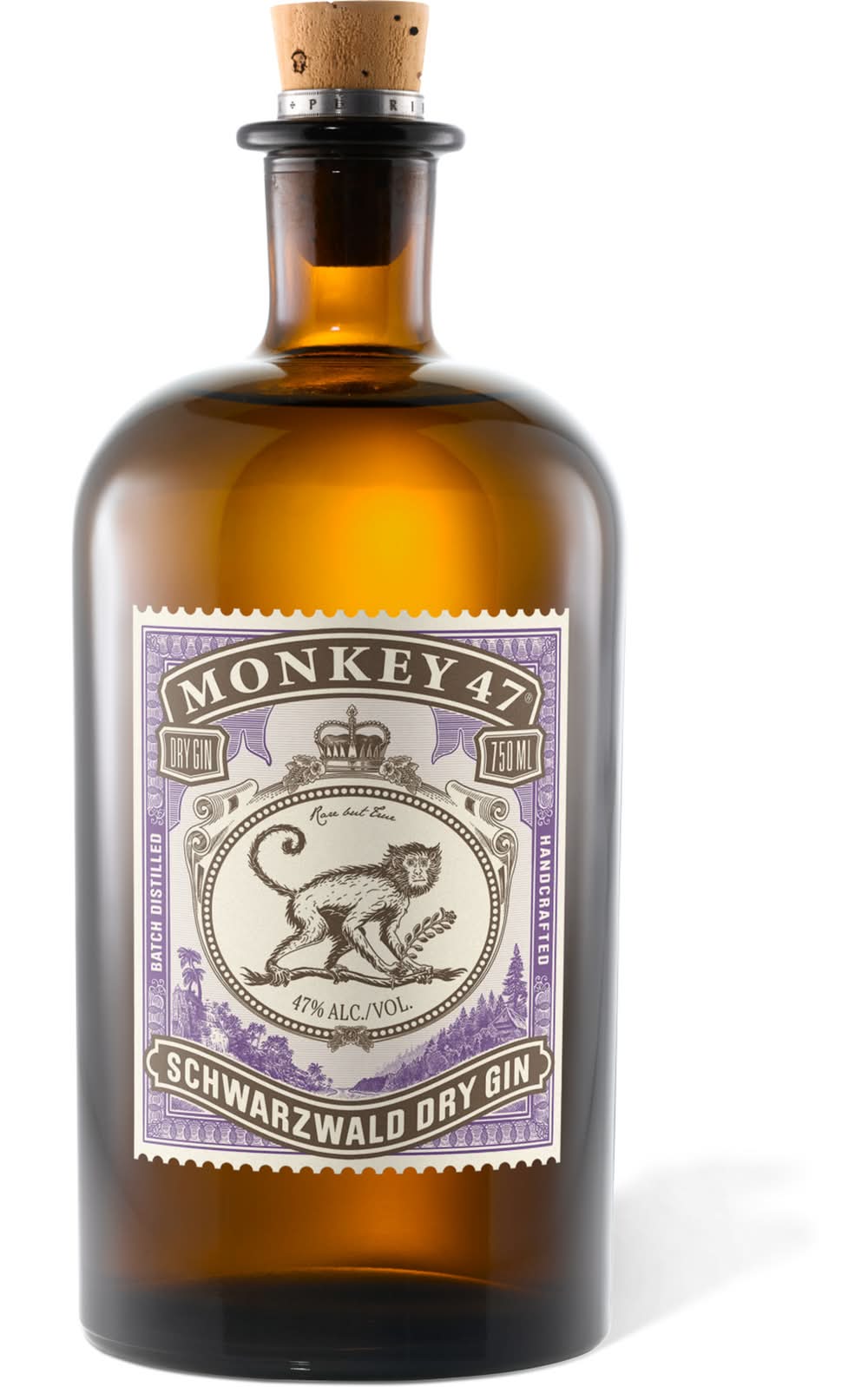 Monkey 47 Hand Crafted Schwarzwald Dry Gin (750 ml)