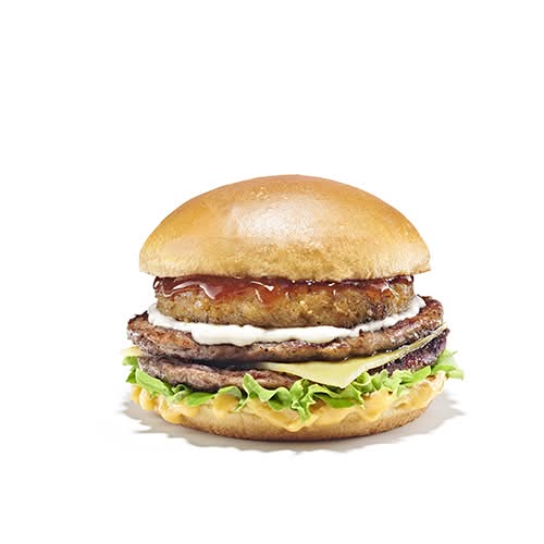 Festive Double Beef & Stuffing Stack