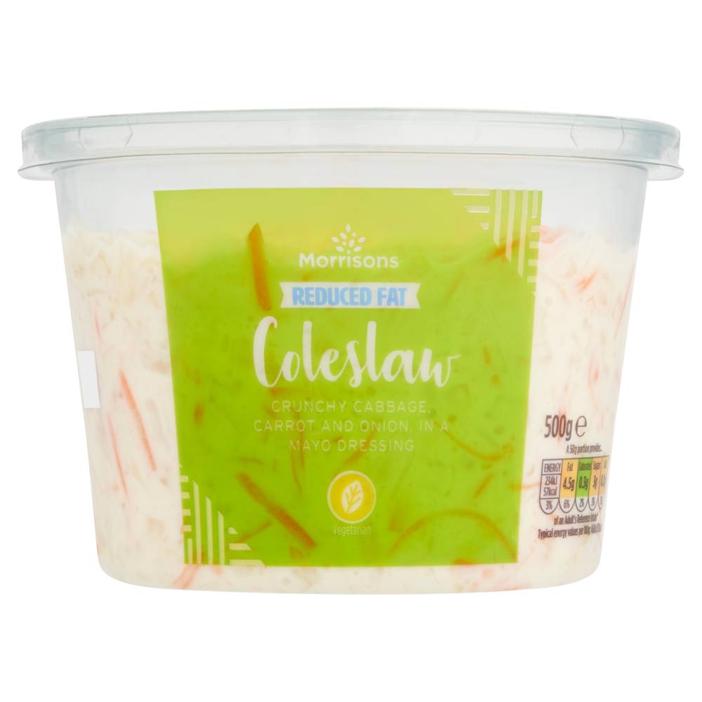 Morrisons Reduced Fat Coleslaw (500g)