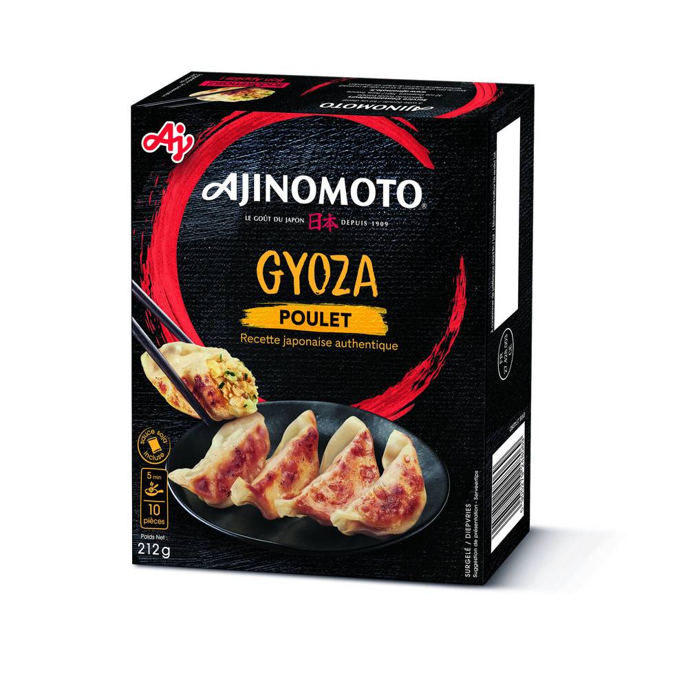 Ajinomoto - Gyoza poulet légumes surgelés ( 10 pièces )