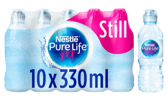 Nestlé Pure Life Still Spring Water (10 x 330ml)