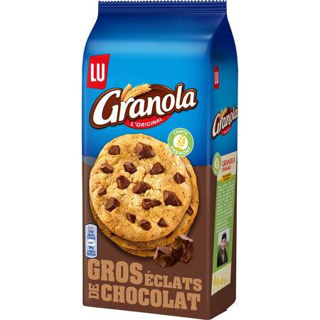 Cookies éclats chocolat GRANOLA - le paquet de 8 - 184 g