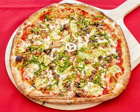 Plain Cheese Pie with Three Toppings