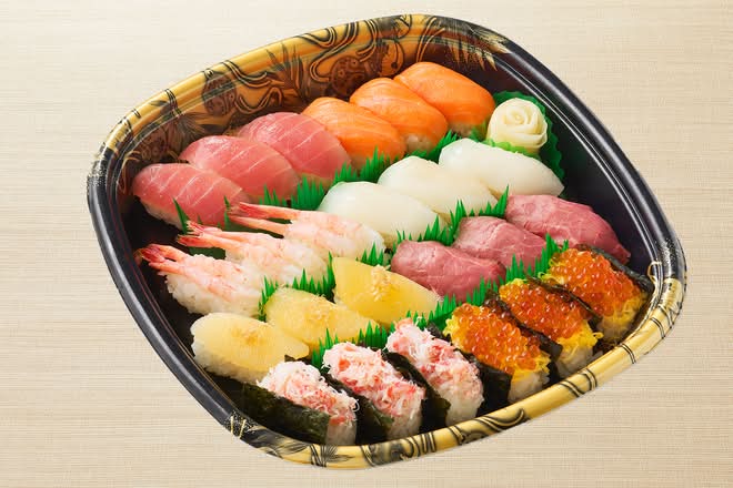 寿司盛り合わせ<寿(ことぶき)>3人前