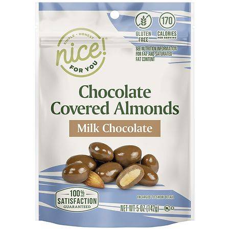 Nice! Milk Chocolate Covered Almonds