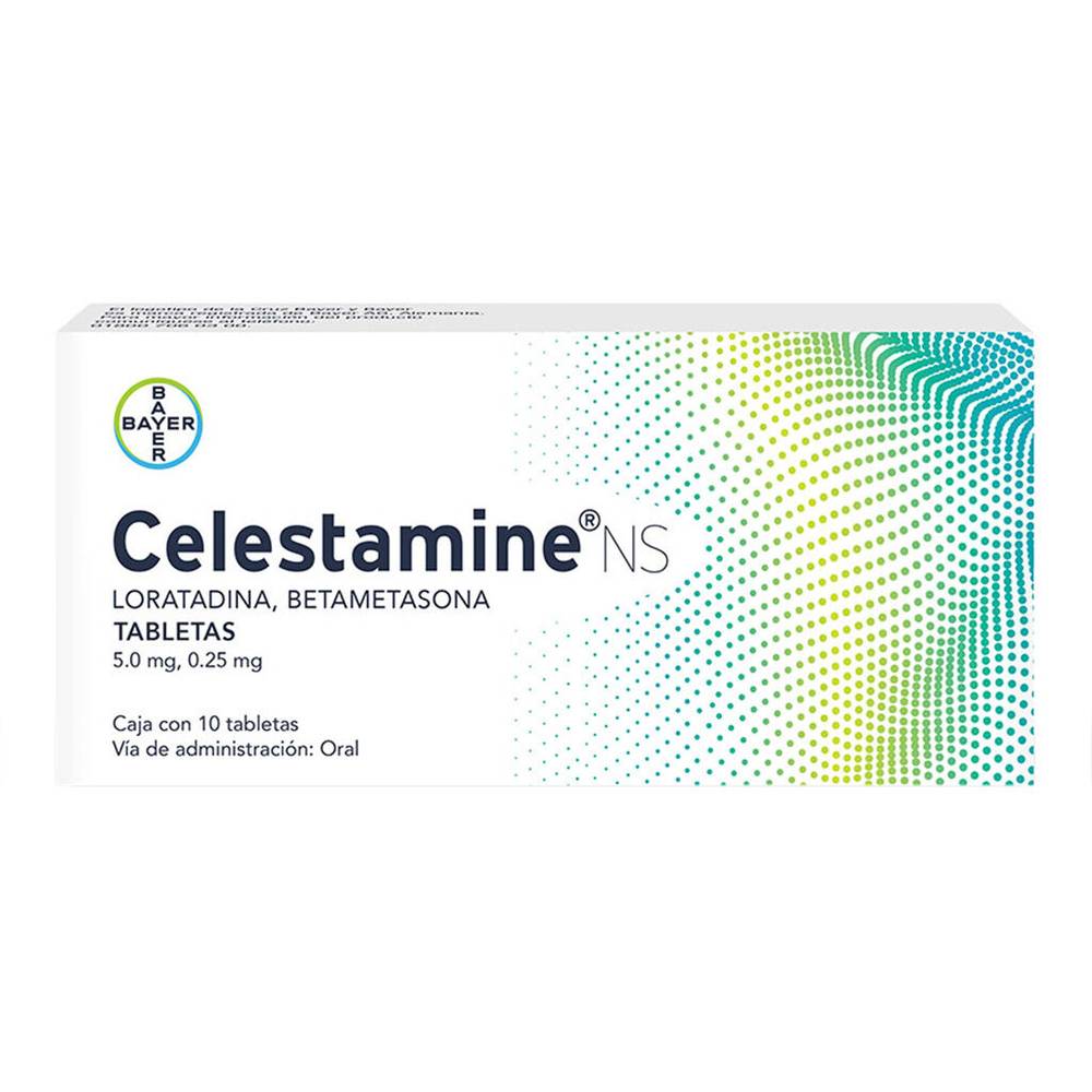 Schering-plough celestamine ns tabletas 5.0 mg/0.25 mg (10 un)