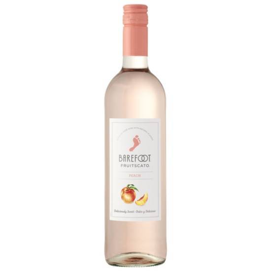 Barefoot Wine Fruitscato Sweet Wine, Peach (296 ml)